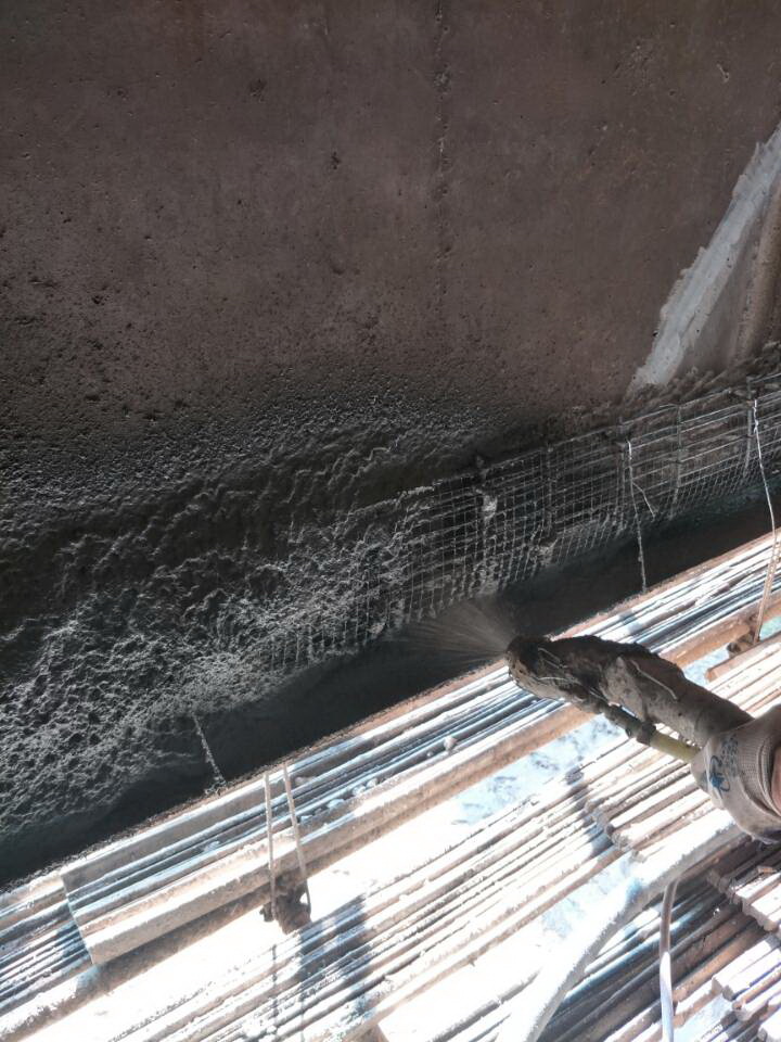 聚合物砂浆喷射加固